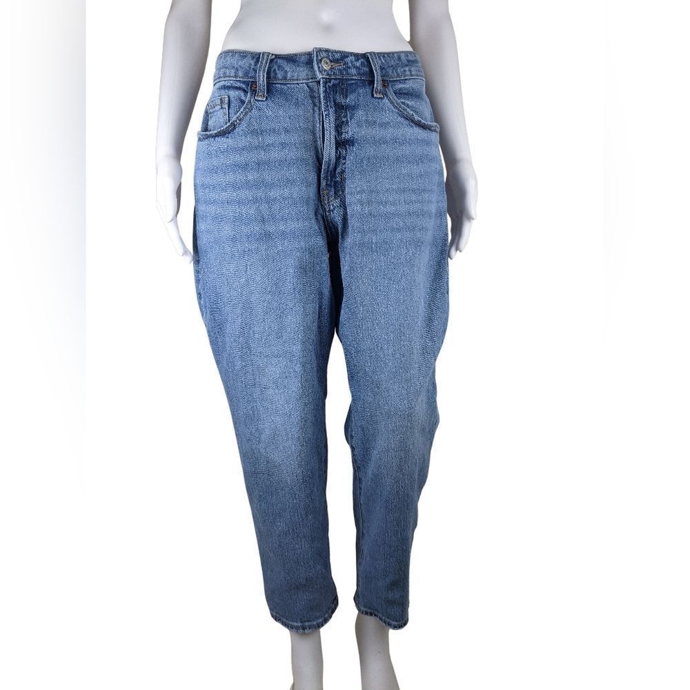 Old Navy 14 Petite High Rise Curvy Og Straight Secret Smooth Pockets Denim Jeans